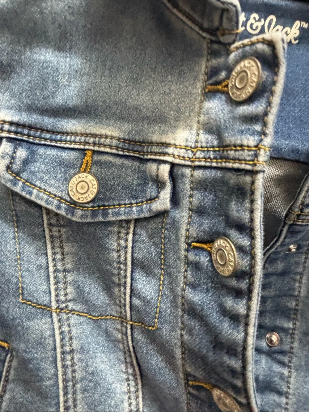 Cat & Jack Blue Denim Jean Jacket